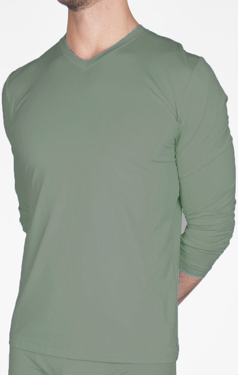 Shan Confort Microfiber V neck