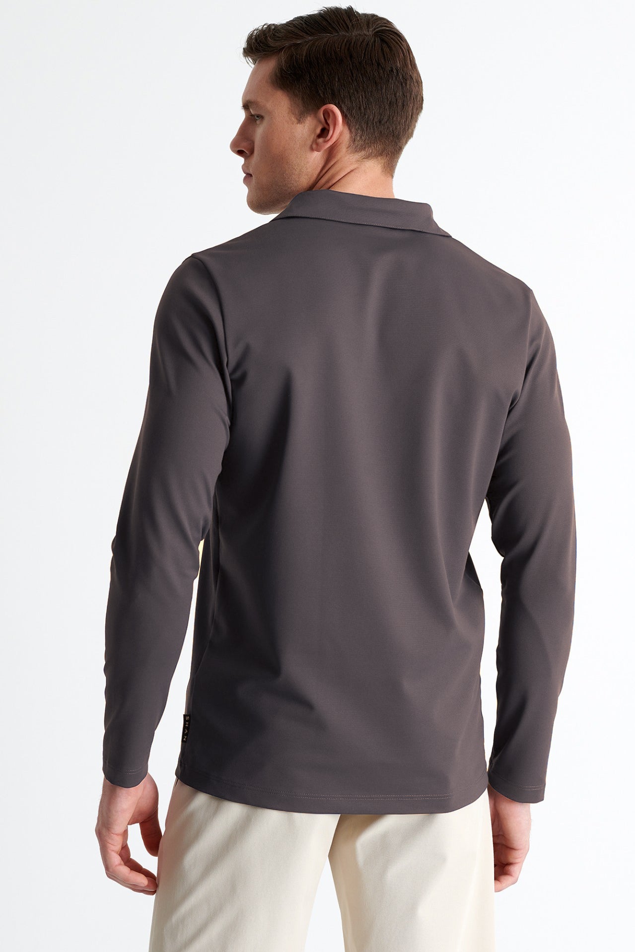 Shan Actuel Long sleeve polo - 62013-49-180