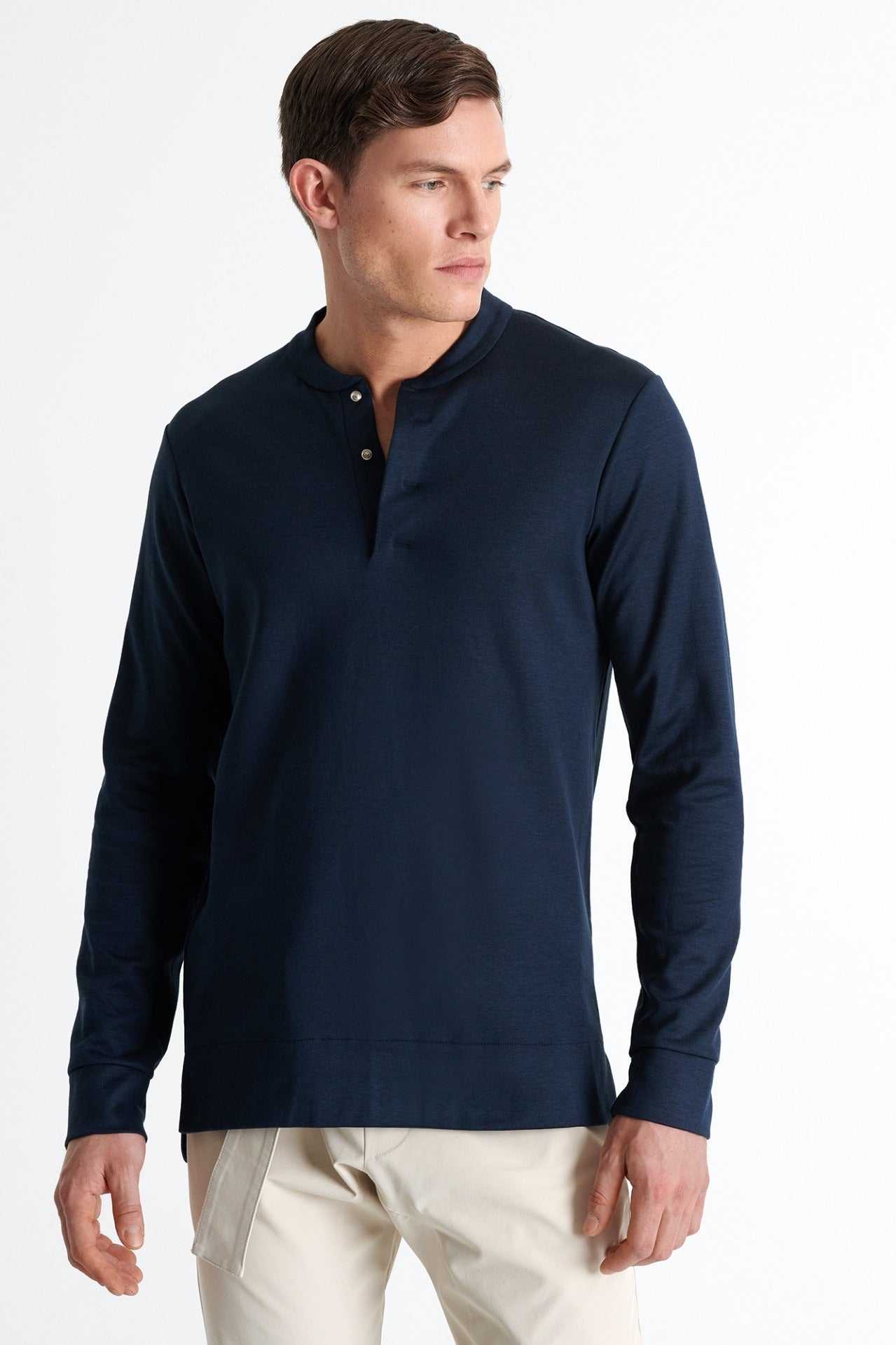 Shan Signature LONG SLEEVE POLO