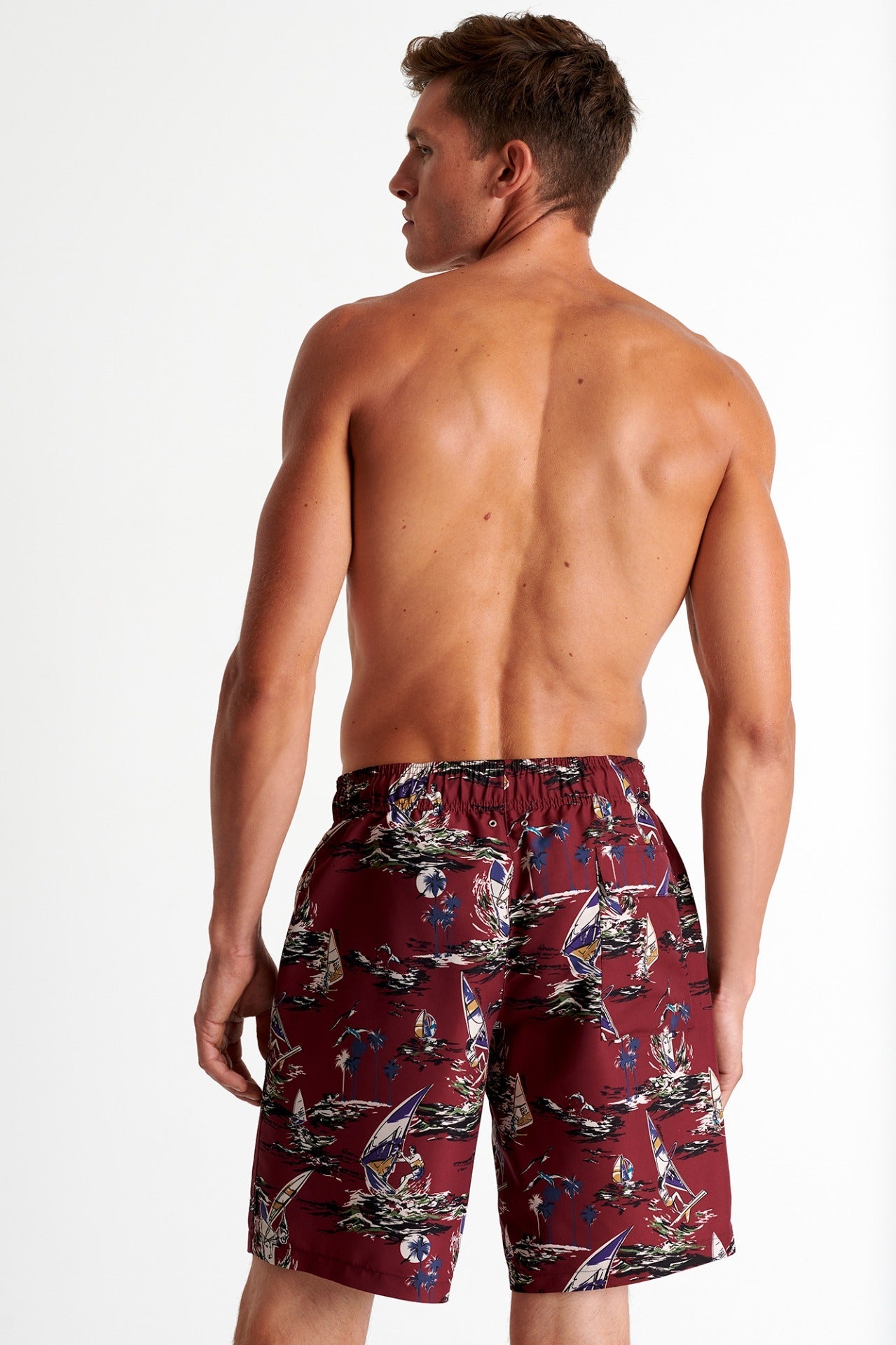 Shan Classique Long fit swim trunk - 62218-31-954