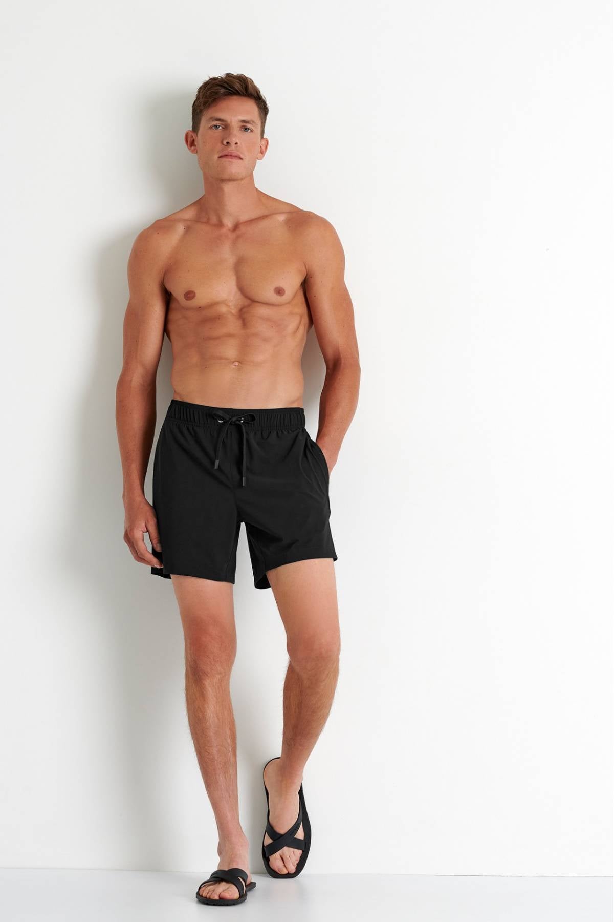 Shan Casual Classic fit, stretch and quick dry swim trunks - 62240-30-800