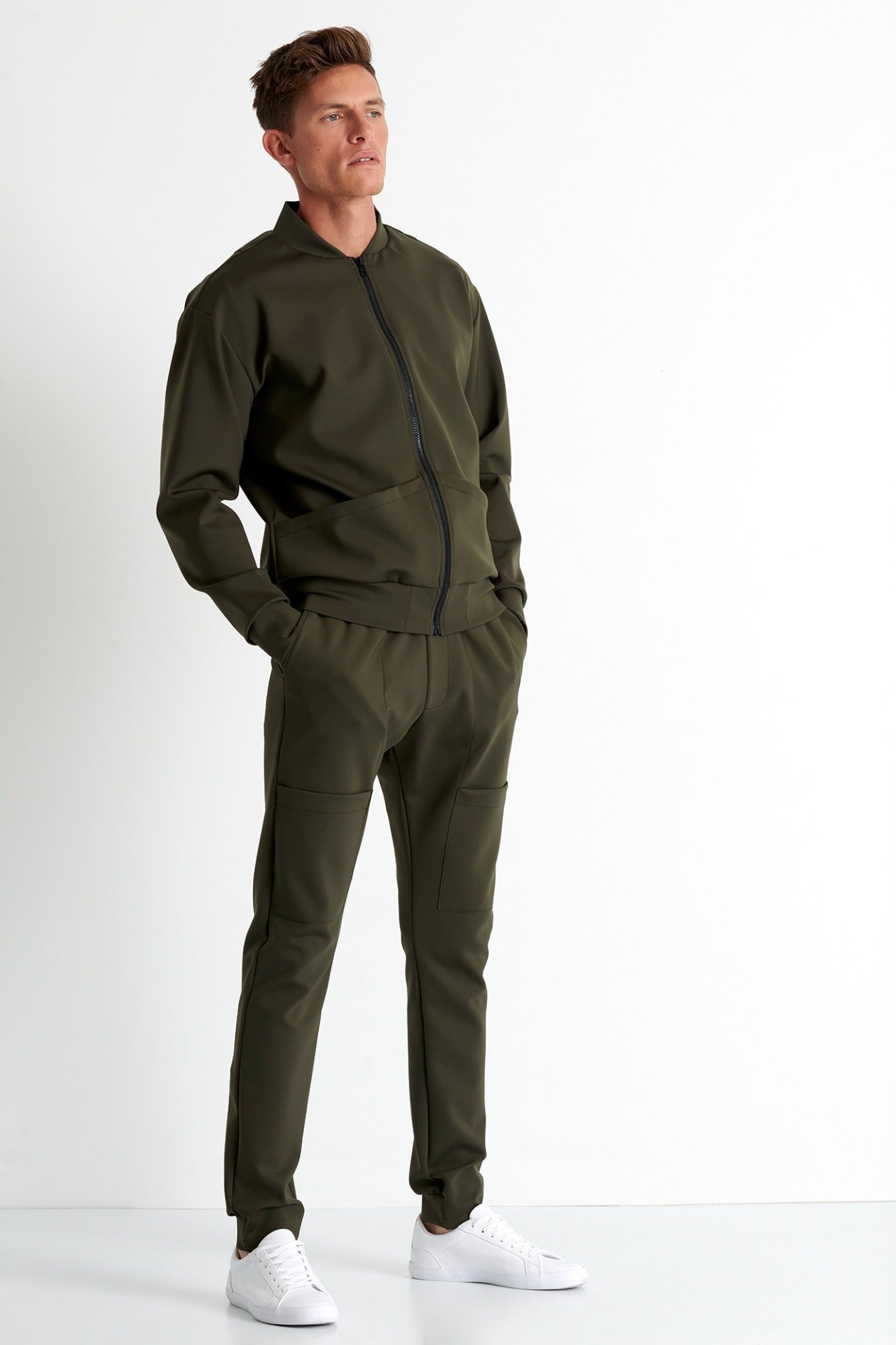 Shan Modern 3D jersey cargo pants - 62267-43-600