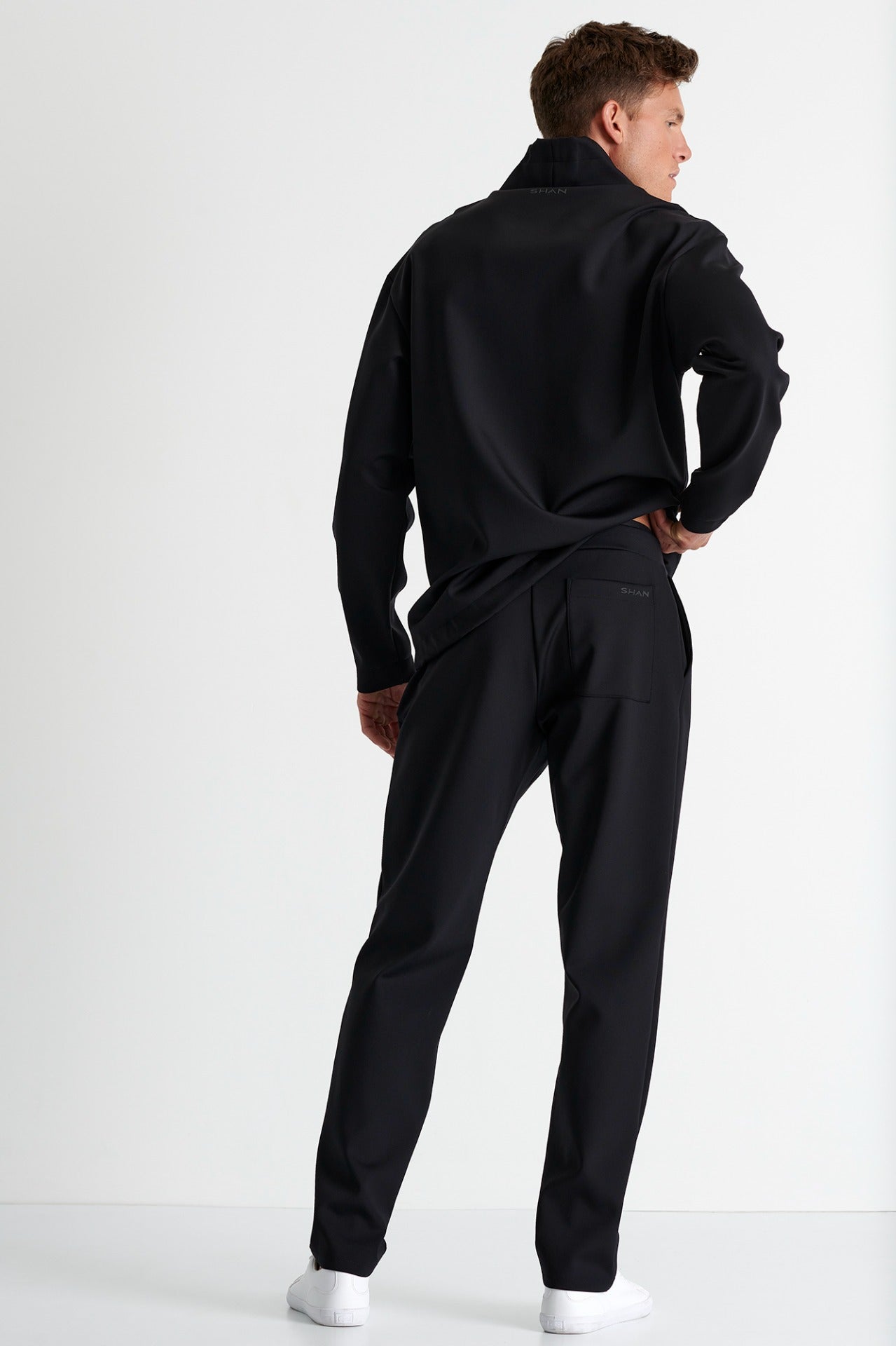 Shan City Modern comfortable 3D jersey pants - 62267-44-800