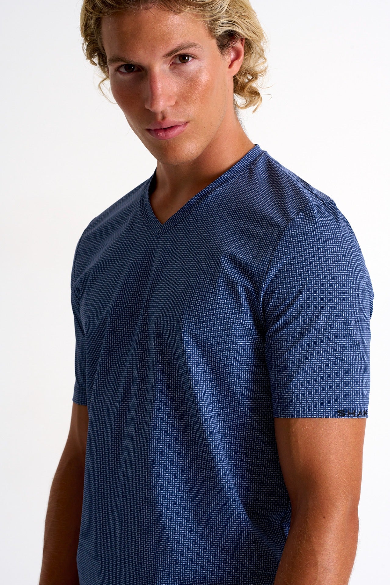 Shan Techno High performance V-neck t-shirt - 62314-91-951