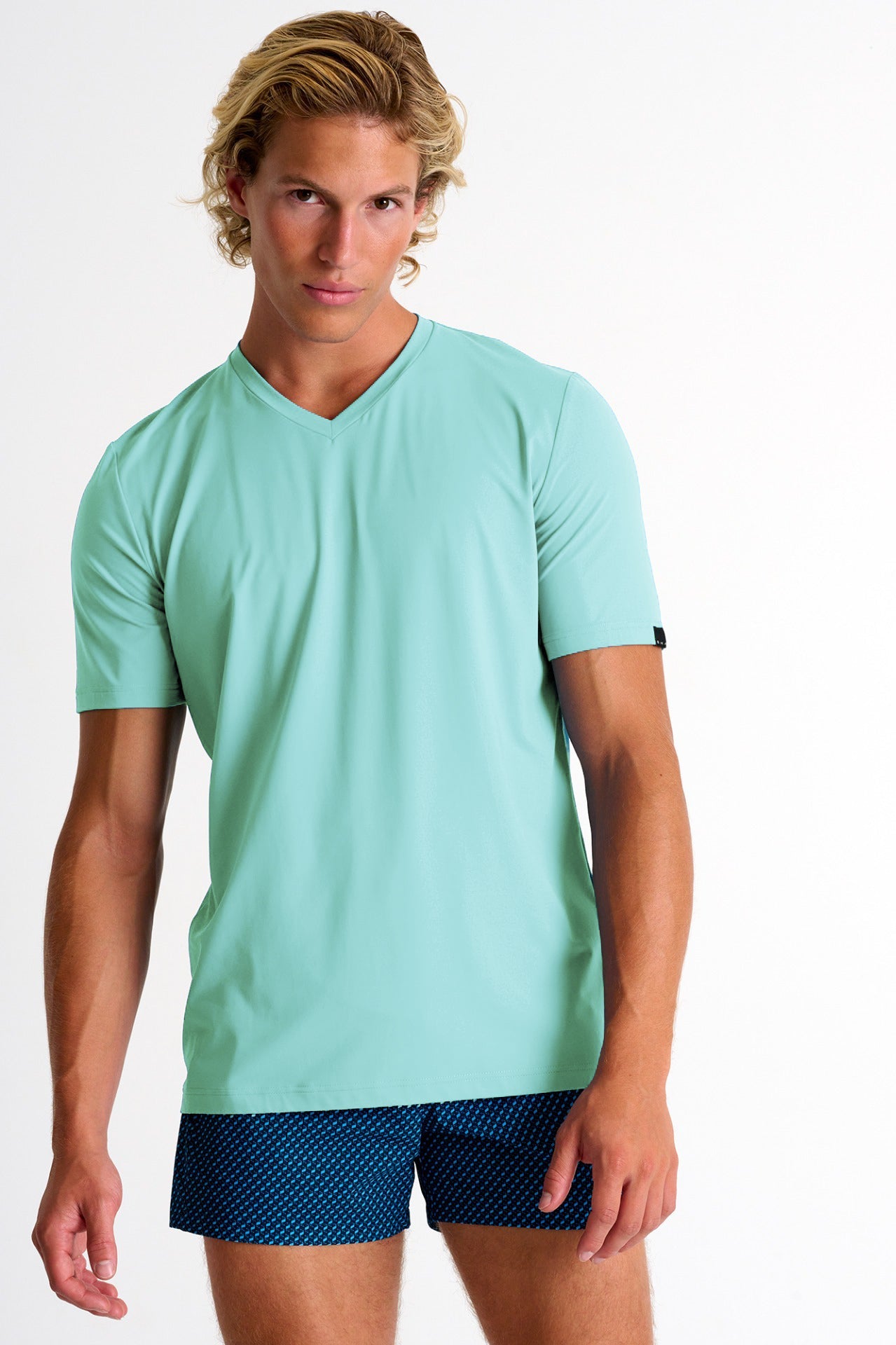 Shan Confort Microfiber v-neck t-shirt - 62320-91-600