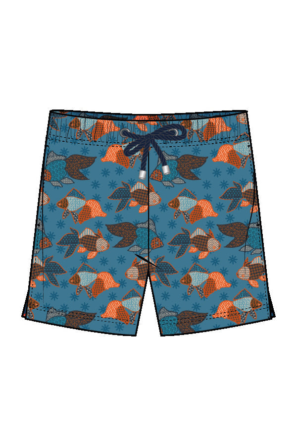 Shan Henry Classic fit swim trunks - 62328-30-953