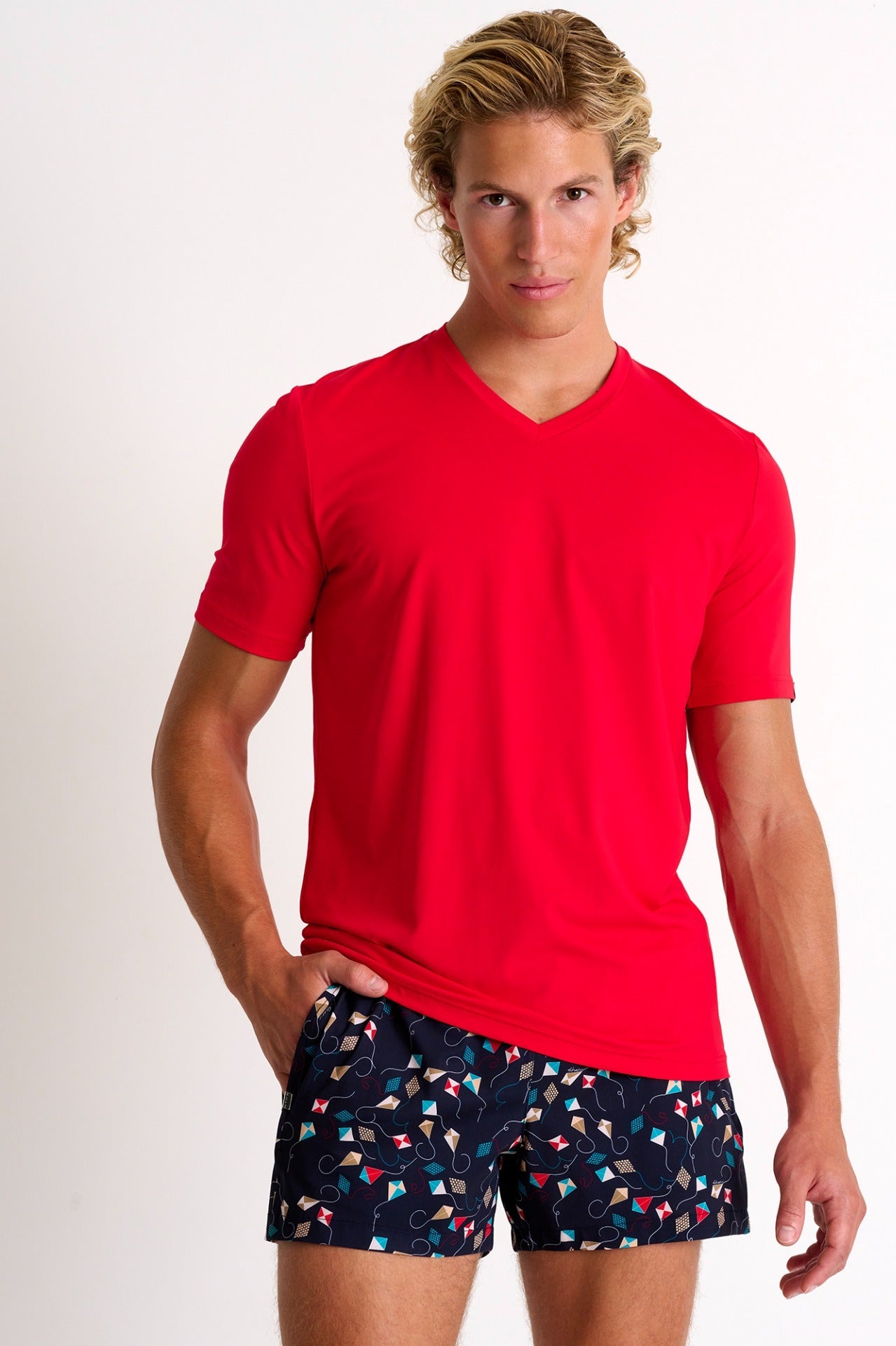 Shan Casual Stretch swim trunks - 62345-29-951