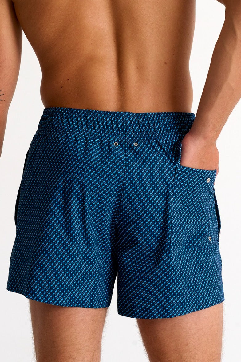 Shan Casual Classic fit, stretch and quick dry swim trunks - 62345-30-952