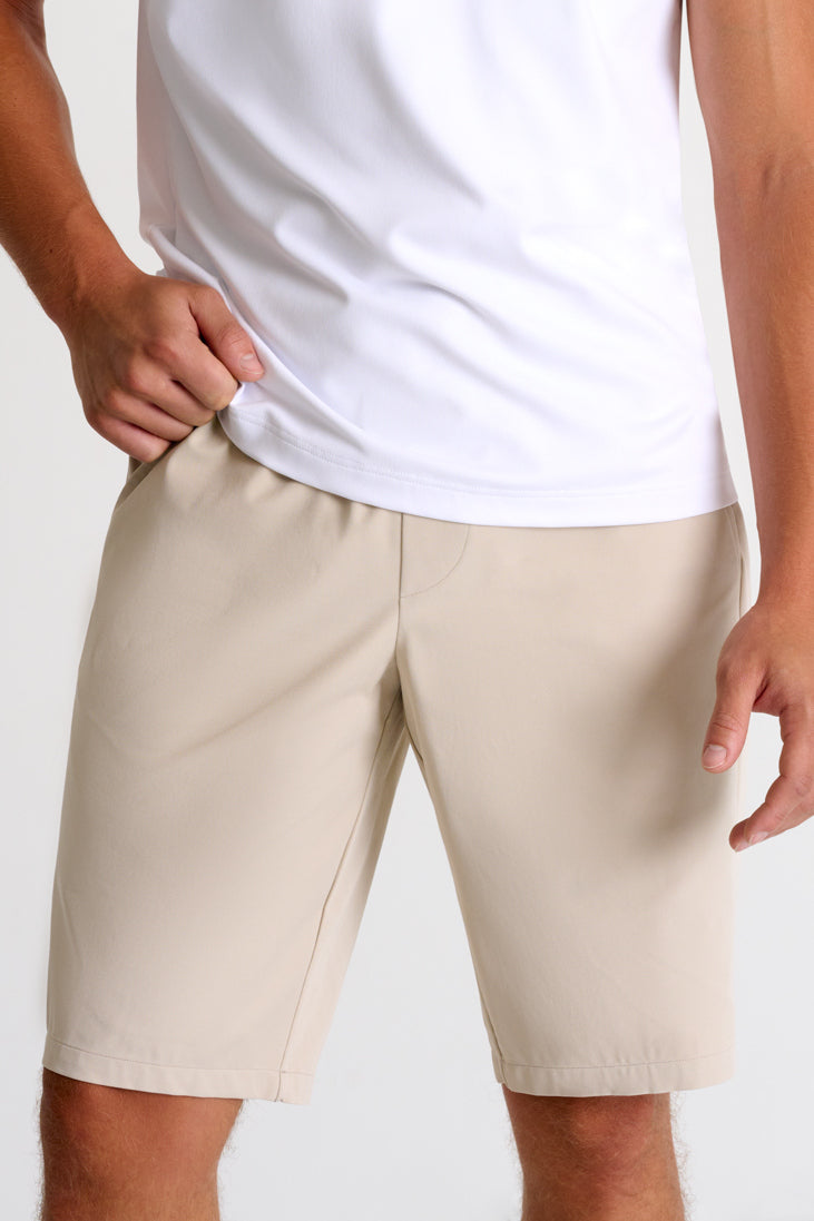 Shan Signature Stretch twill ergonomic shorts - 62371-33-710