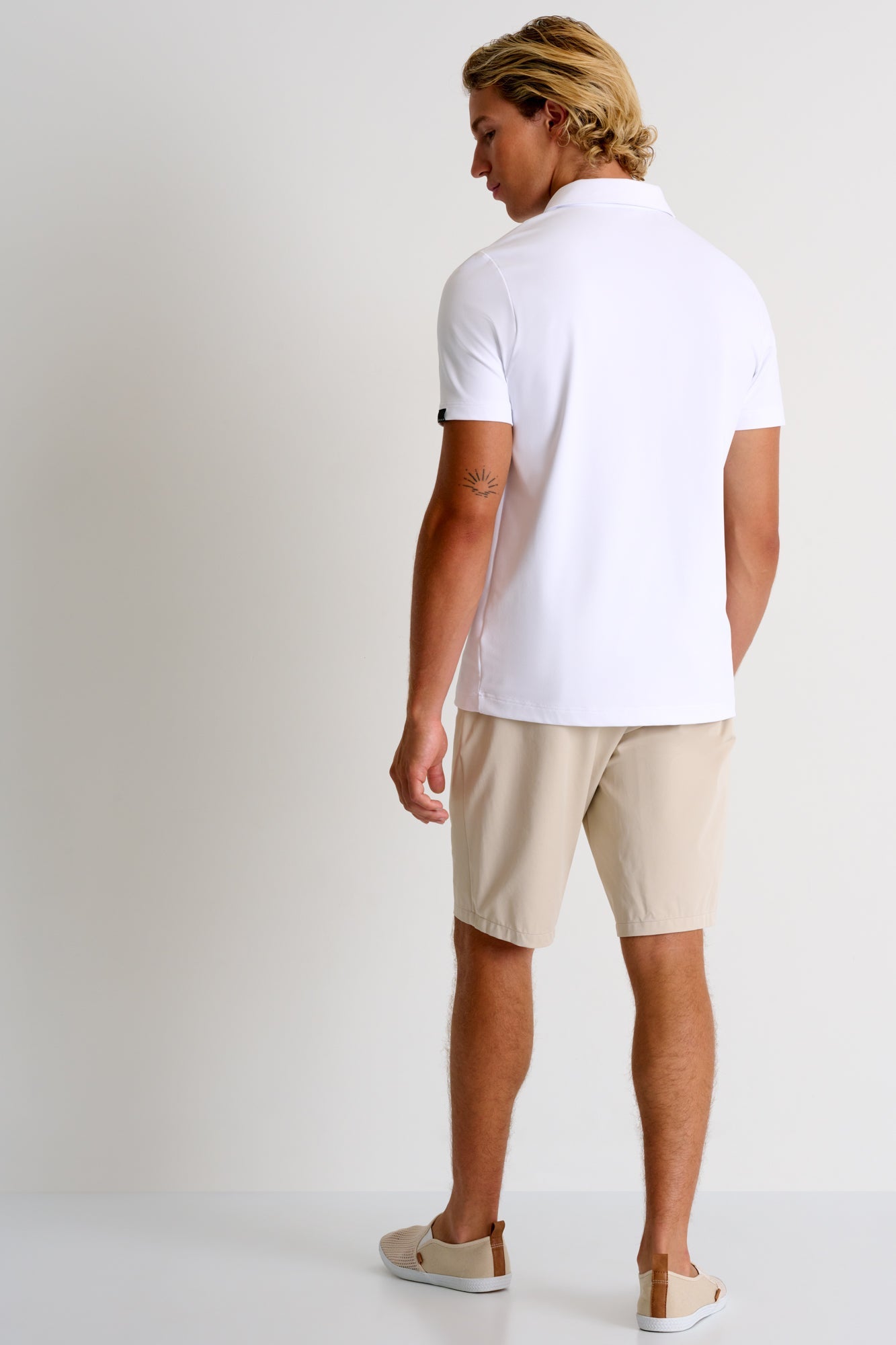 Shan Signature Stretch twill ergonomic shorts - 62371-33-710