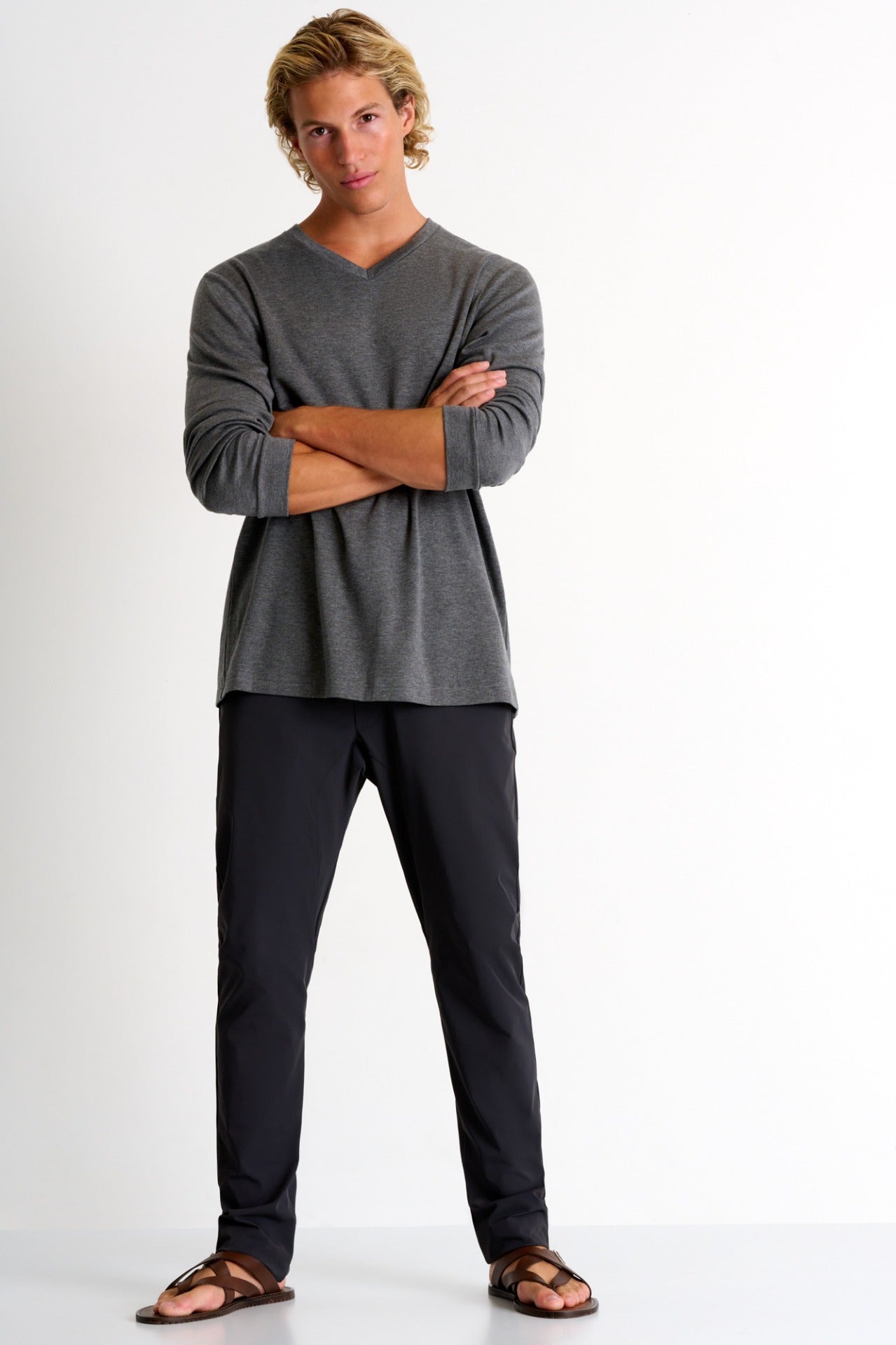 Shan Signature Stretch twill ergonomic pants - 62371-43-160