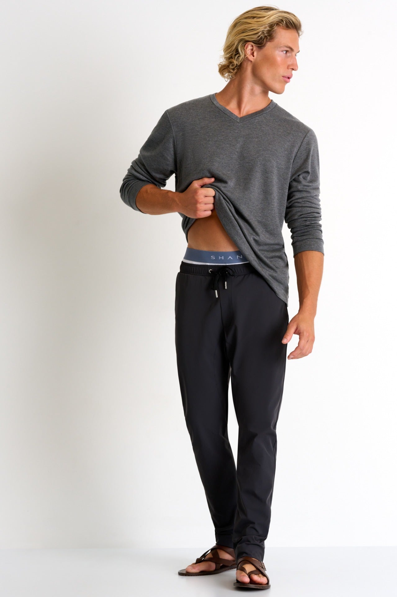 Shan Signature Stretch twill ergonomic pants - 62371-43-160