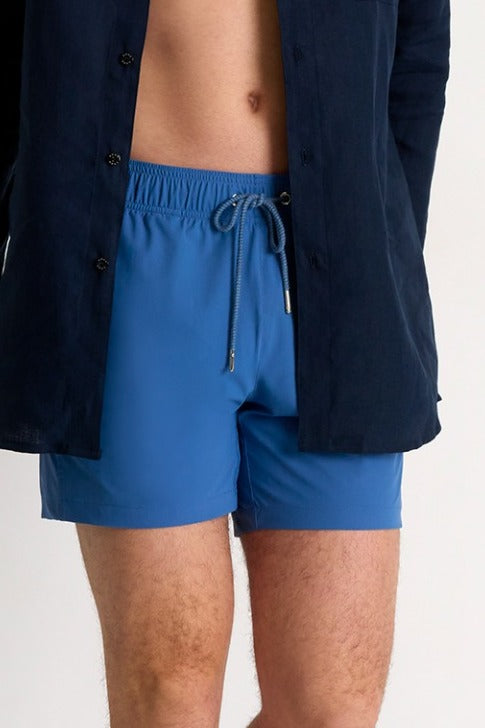 Shan Casual Classic Fit, Stretch And Quick Dry Swim Trunks - 62445-30-510