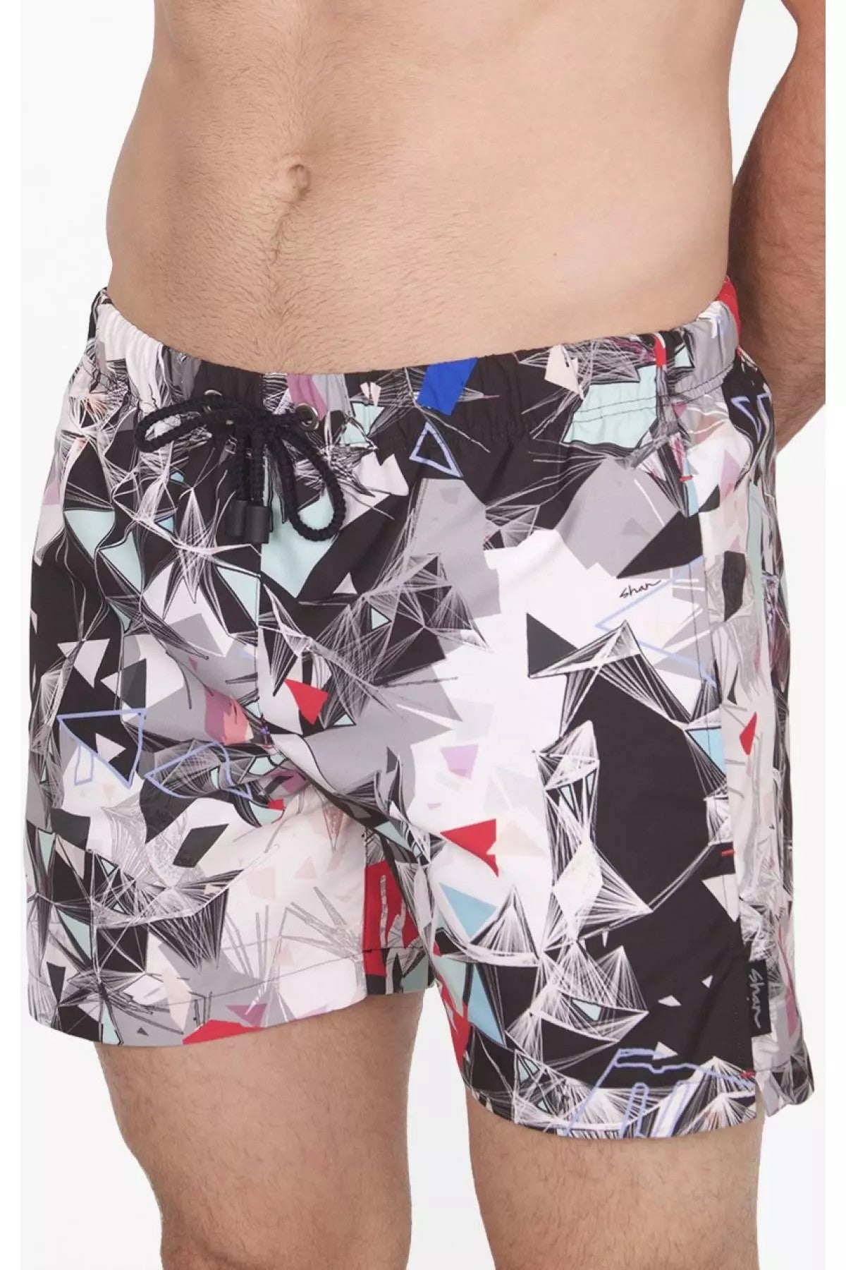 Shan Signature Long fit swim trunk