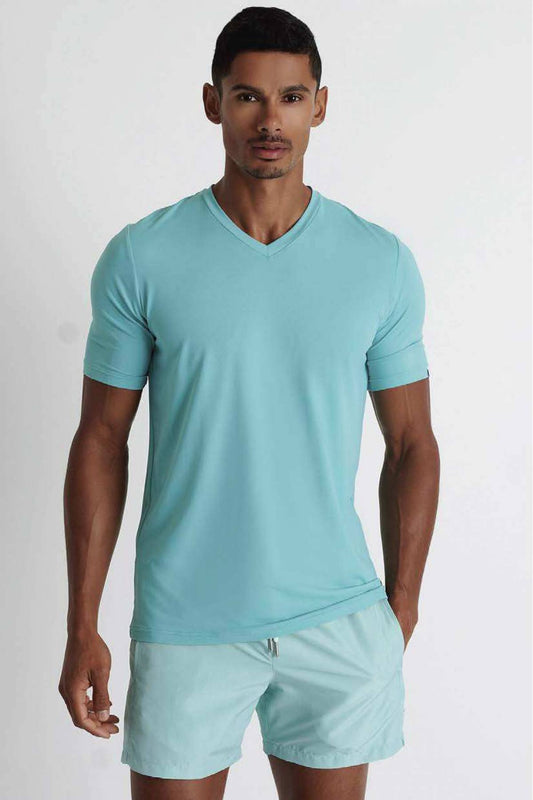 Shan Confort Microfiber v-neck t-shirt - 62220-91-610