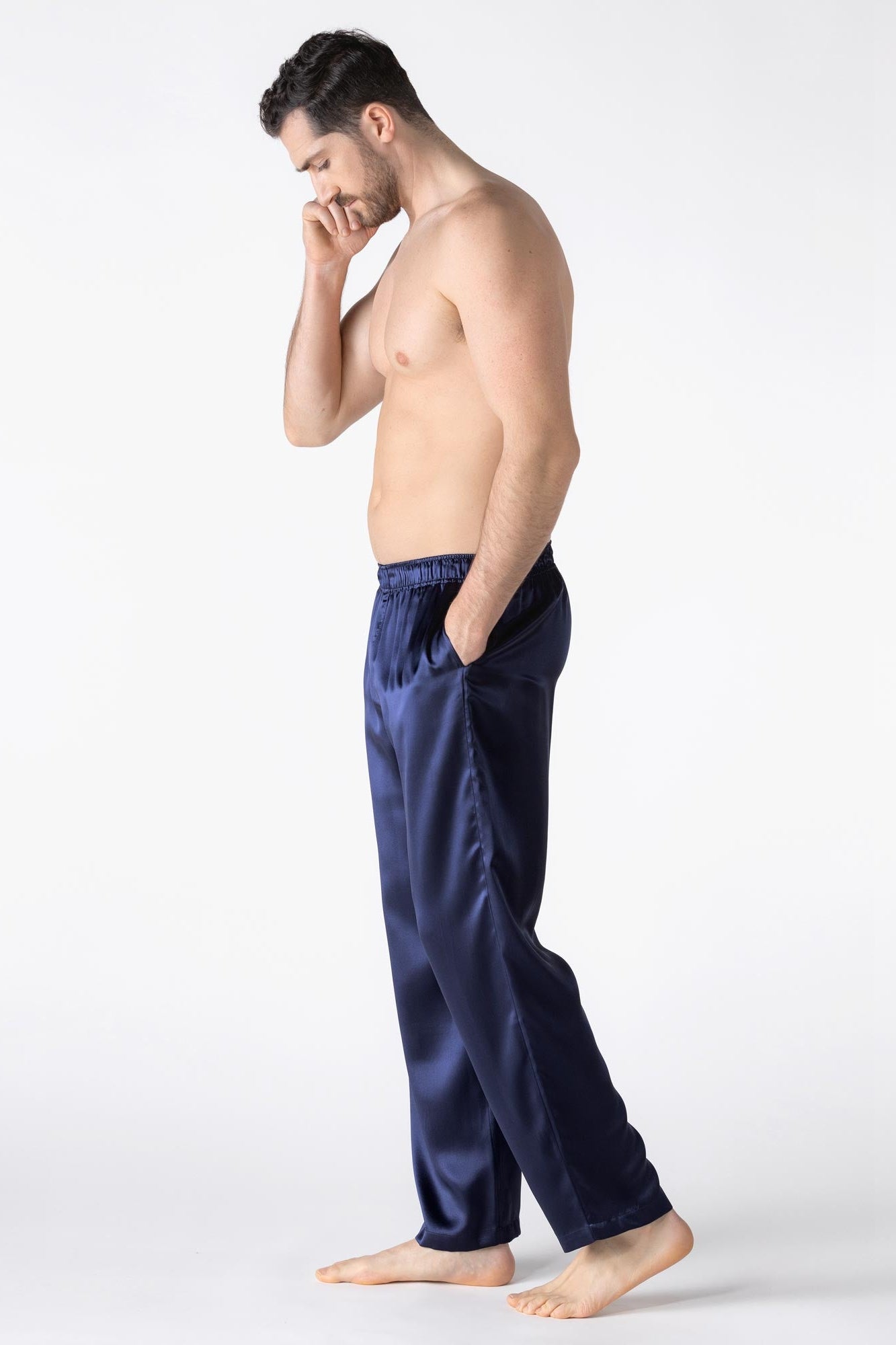 NK Imode Nk Men ’s Silk Pant