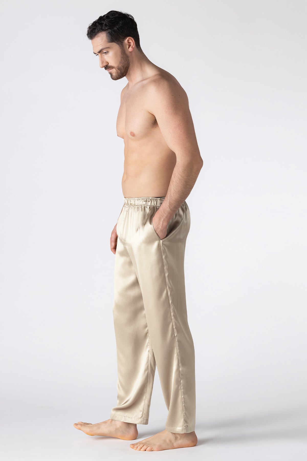 NK Imode Nk Men ’s Silk Pant