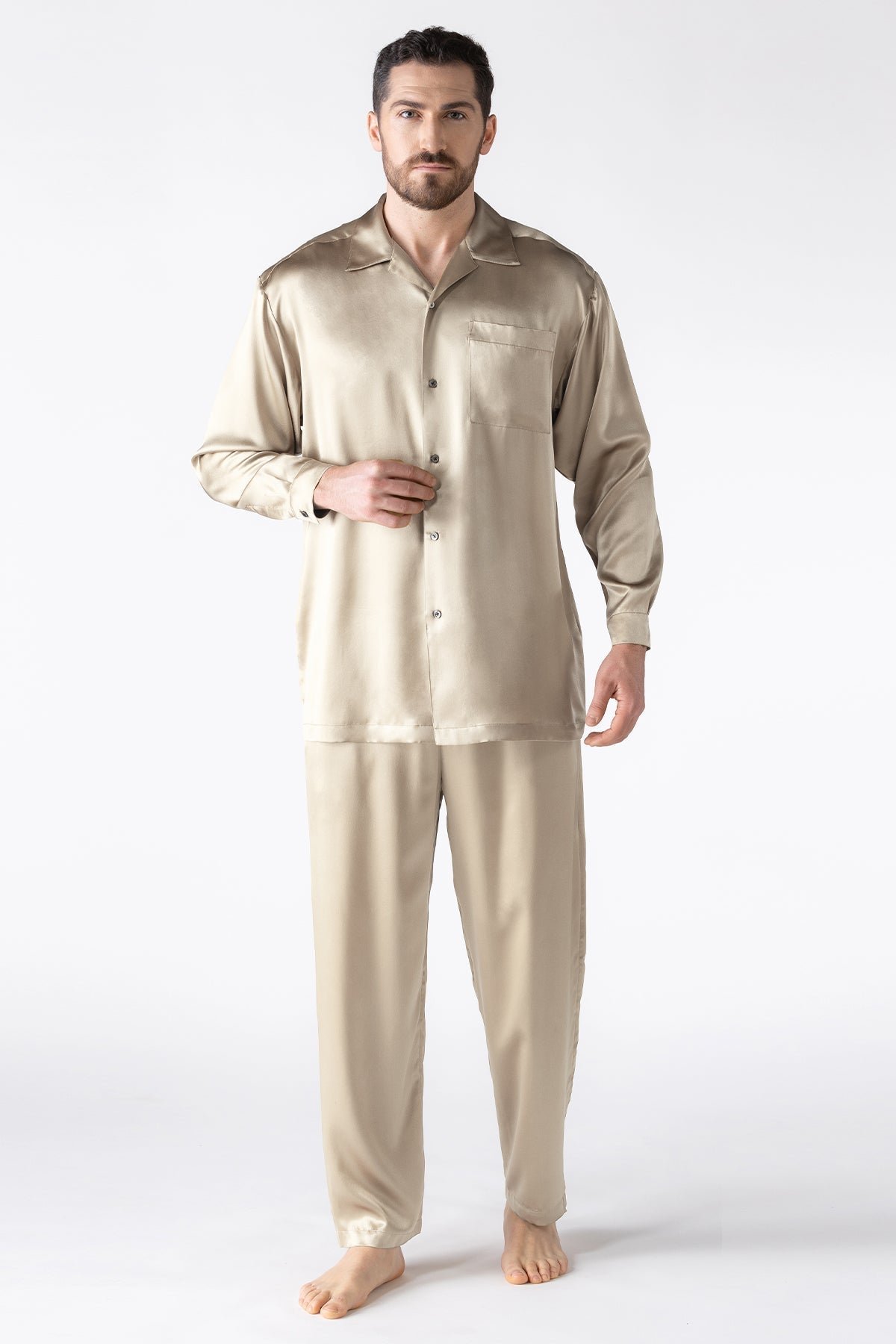 NK Imode Nk Men ’s Silk Shirt